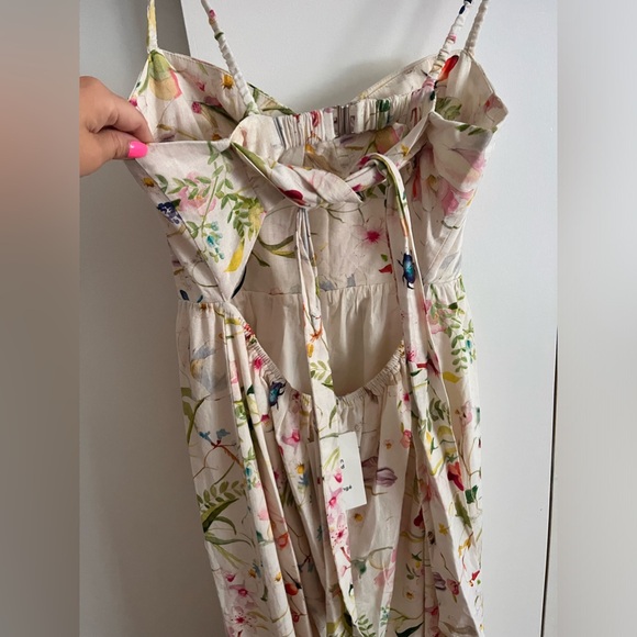 Pretty floral linen dress - Picture 4 of 6